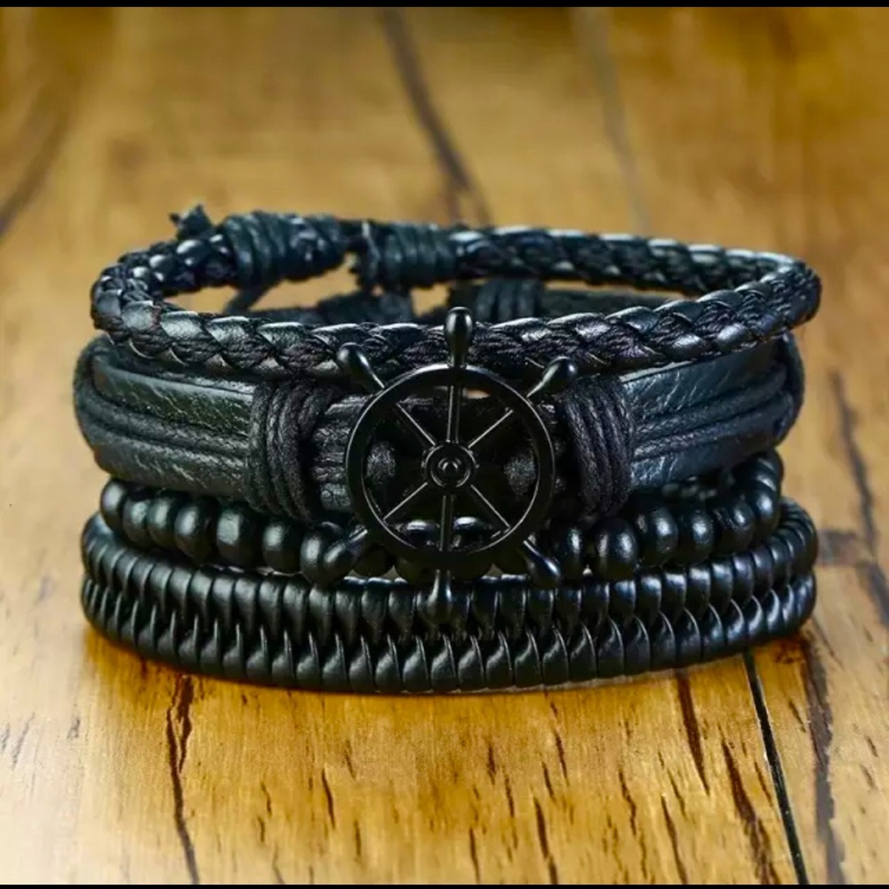 🐘 Men’s Genuine Leather Bracelets